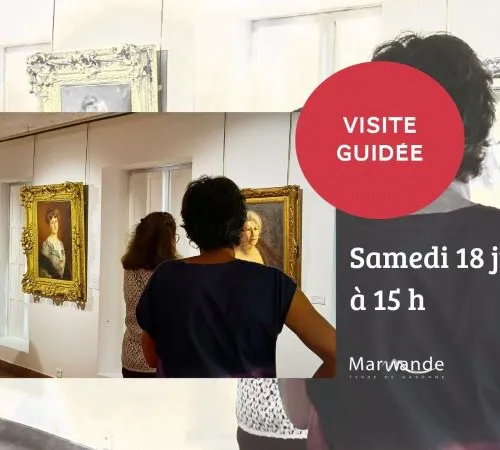Visite guidée de l'exposition "Portraits" au Musée Marzelles