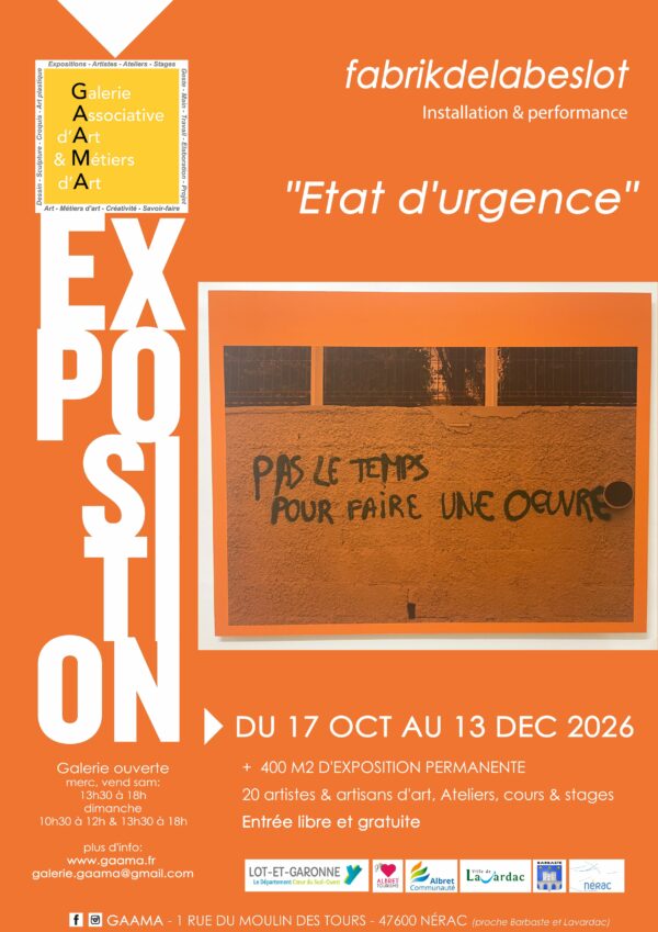 Galerie GAAMA : Expos ... - Crédit: Galerie GAAMA | CC BY-NC-ND 4.0