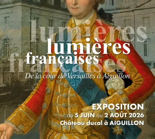 Visite guidée - Dimanche 26 juillet à 17h30 : Exposition "Lumières Françaises : de la cour de Versailles à Aiguillon"