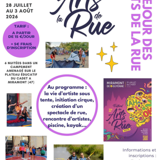 Séjour Art de la Rue