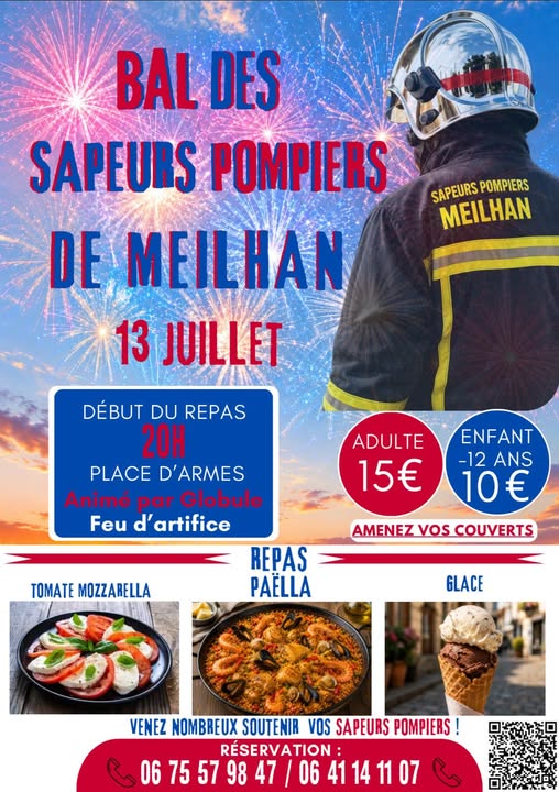 Bal des Sapeurs Pompiers de Meilhan sur Garonne