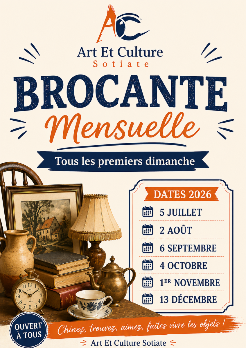Brocante Mensuelle