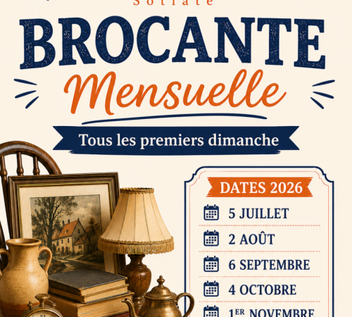 Brocante Mensuelle