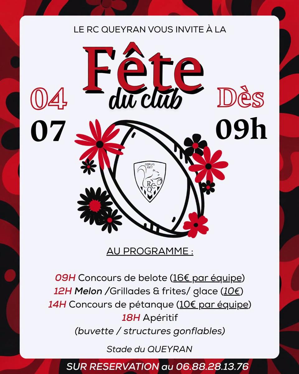 Fête du club - Crédit: RC Club du Queyran | CC BY-NC-ND 4.0