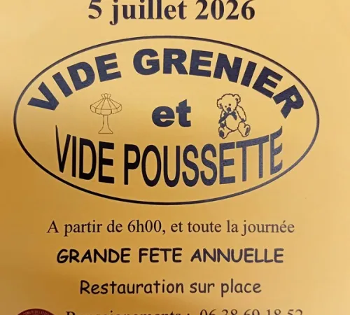 Vide-greniers de la fête du village