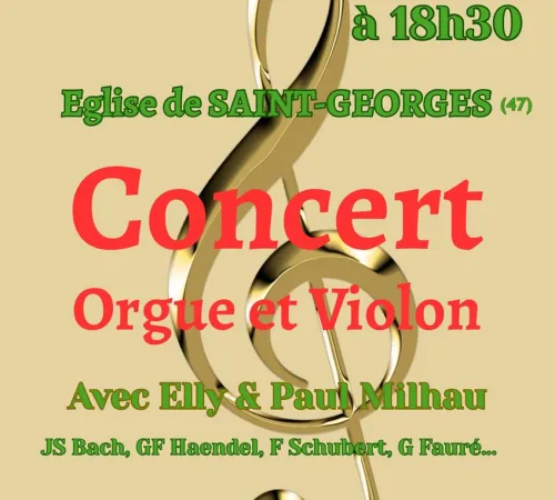 Concert Orgue et Violon