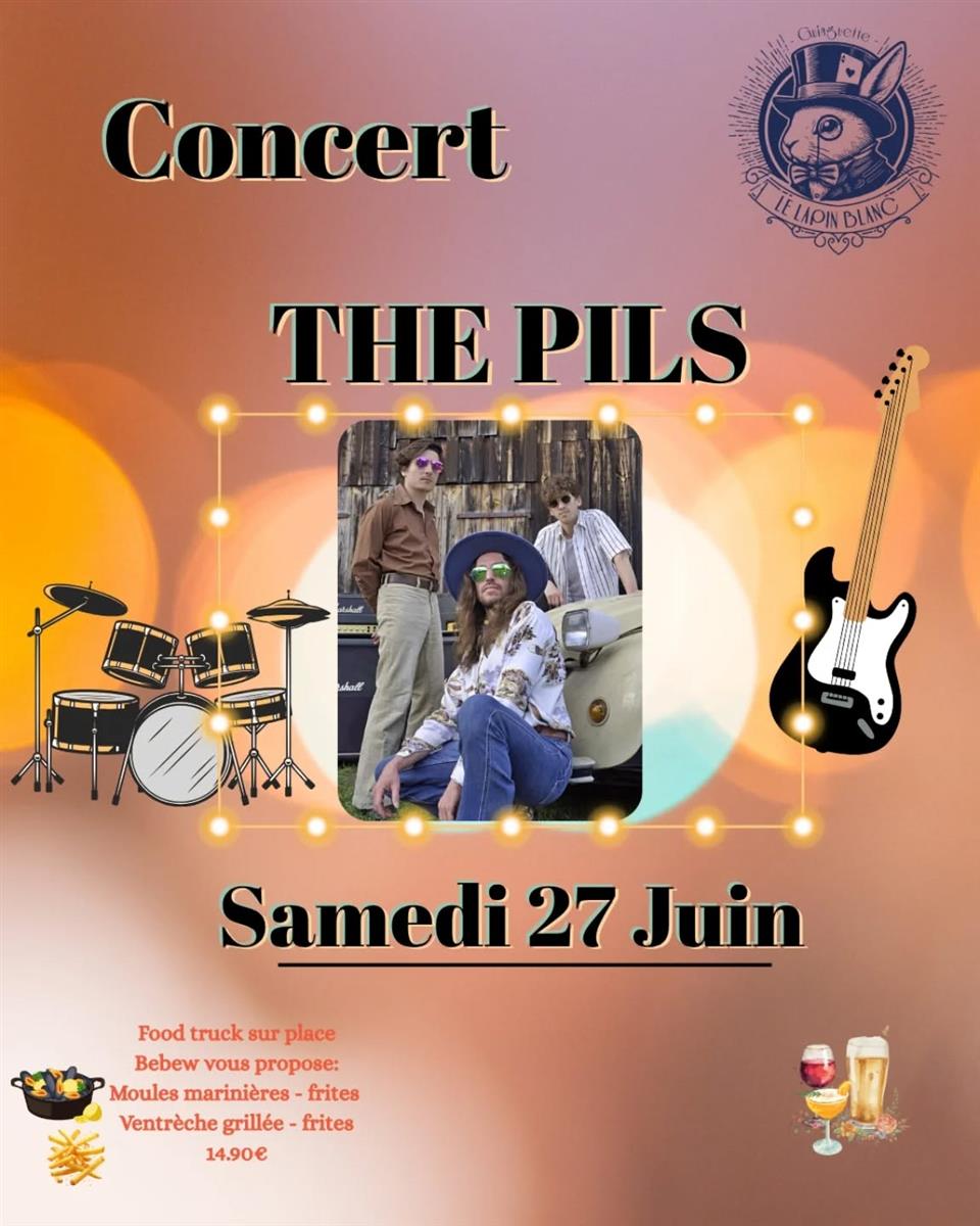 Concert : The Pils - Crédit: Le Lapin Blanc | CC BY-NC-ND 4.0