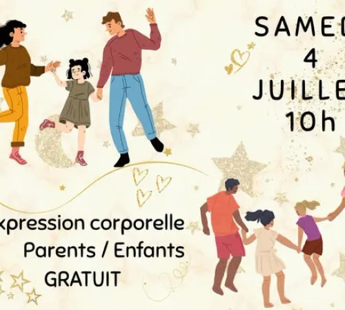 Atelier expression corporelle parent/enfant
