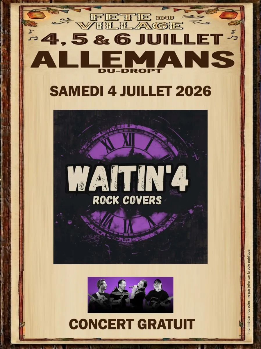 Concernant WAITIN'4 g ...