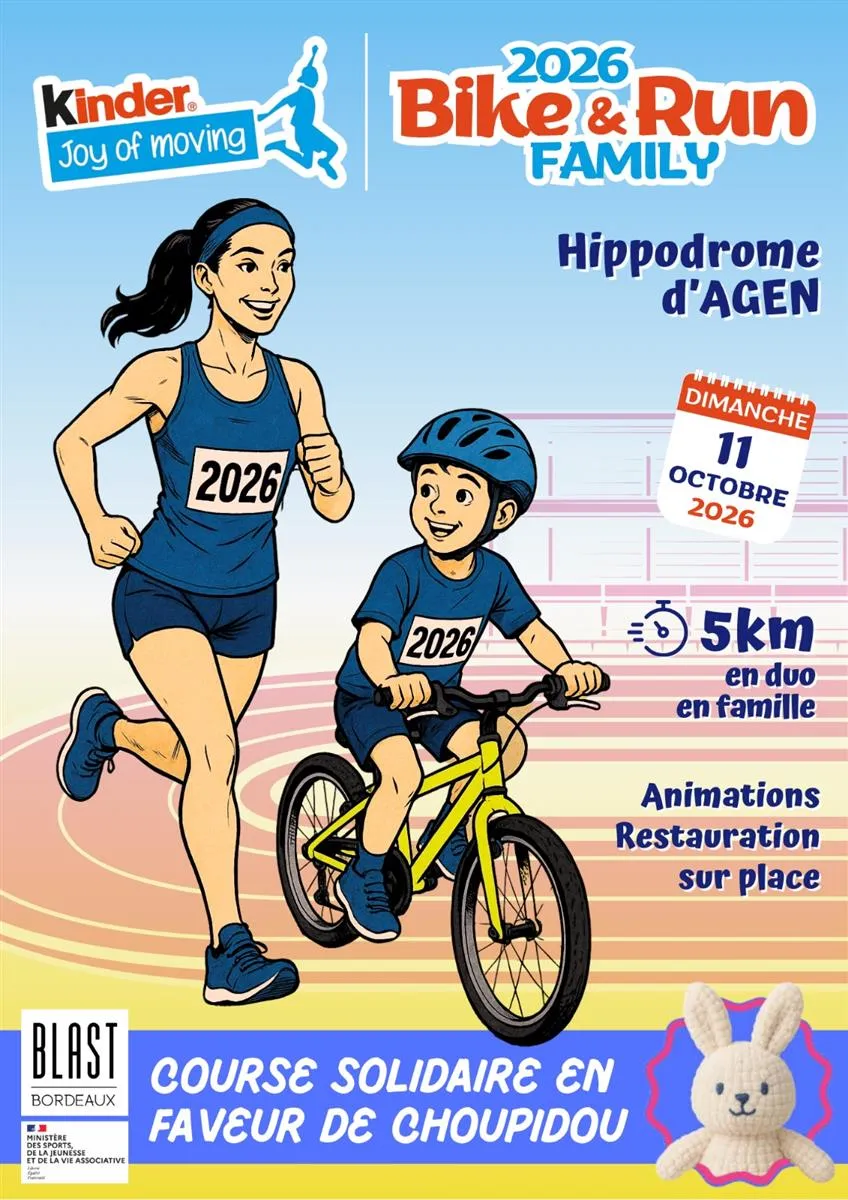 Bike and Run Family Agen - Crédit: Bike & Run Family | CC BY-NC-ND 4.0