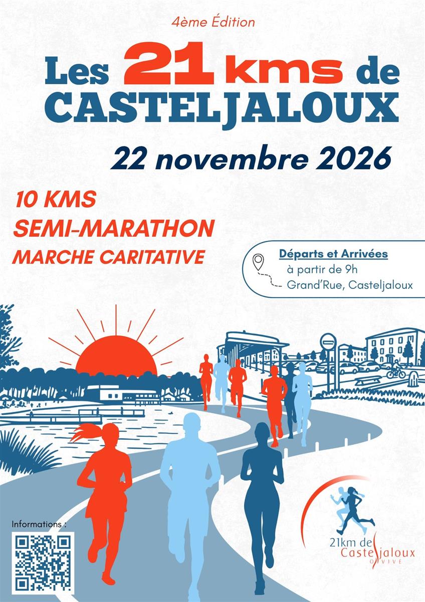 Les 21 kms de Castelj ... - Crédit: Mairie de Casteljaloux | CC BY-NC-ND 4.0