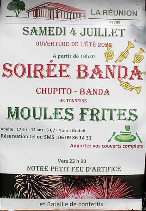 Soirée banda - Crédit: Comité des fêtes | CC BY-NC-ND 4.0