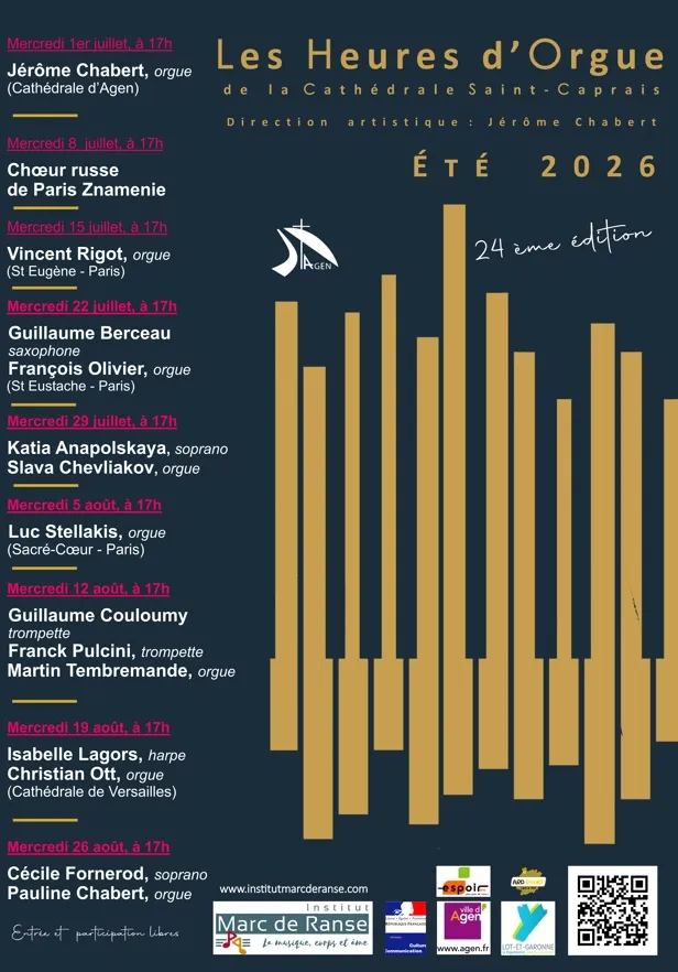 Les Heures d'Orgue 2026 - Crédit: Instant Marc de Ranse | CC BY-NC-ND 4.0