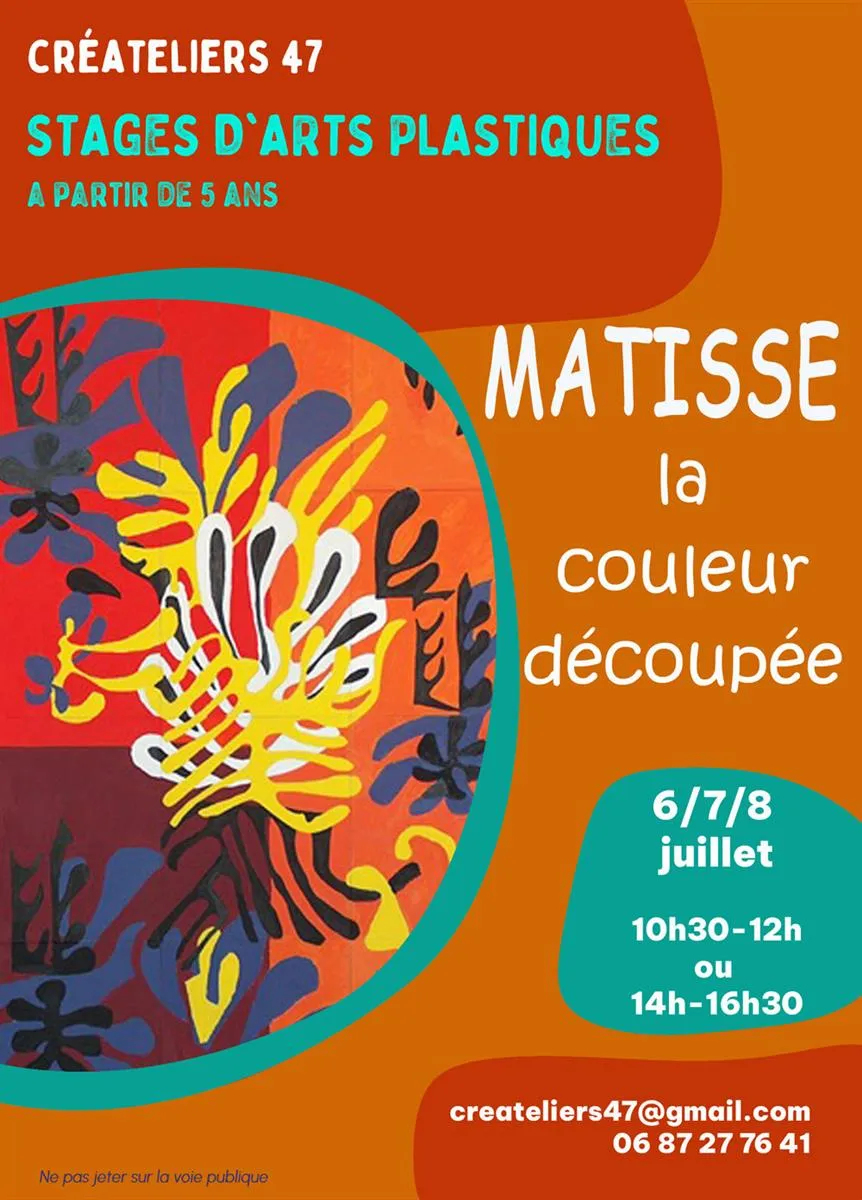 Stage d'Arts Plastiqu ... - Crédit: CréAteliers 47 | CC BY-NC-ND 4.0