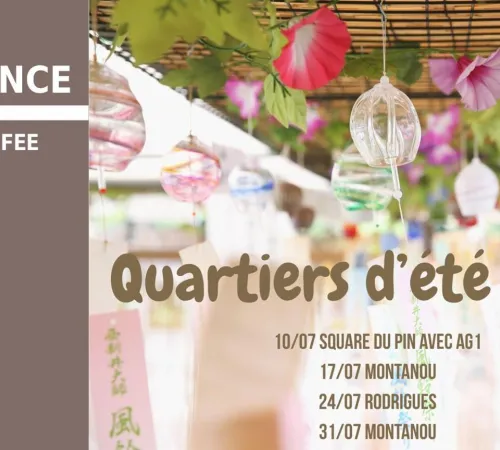 Les quartiers d'été du Blue Fox Coffee