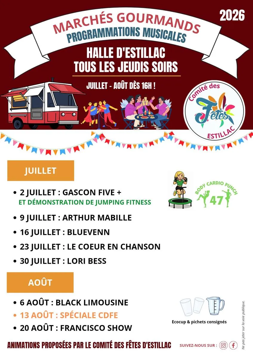 Marchés gourmands d'E ... - Crédit: Comité des fêtes d'Estillac | CC BY-NC-ND 4.0