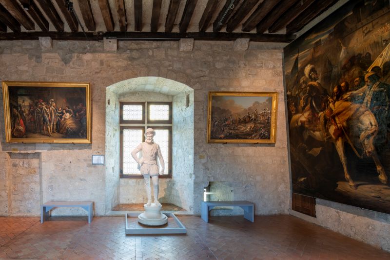 Visite guidée du chât ... - Crédit: Alban Gilbert | CC BY-NC-ND 4.0