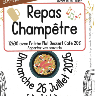 Vide grenier et repas champêtre