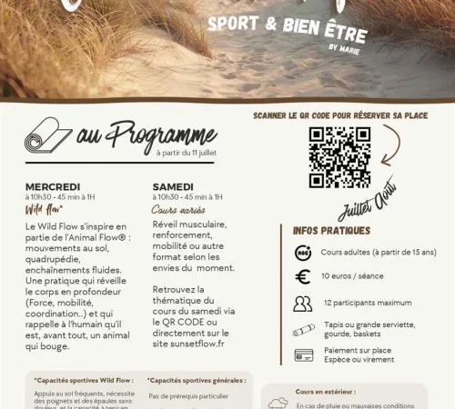 Sport & bien-être - Wild Flow : mouvement au sol