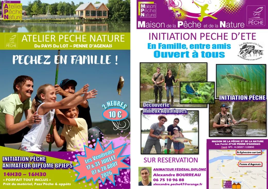 Atelier pêche nature - Crédit: Maison de la pêche et de la nature | CC BY-NC-ND 4.0