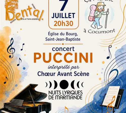 Concert PUCCINI par Choeur Avant Scène