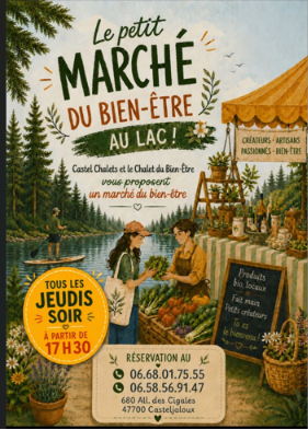 Le pti marché du bien ... - Crédit: Le chalet du bien-être | CC BY-NC-ND 4.0