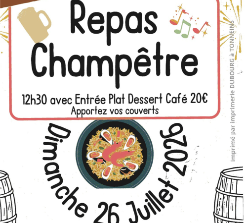 Vide grenier et repas champêtre