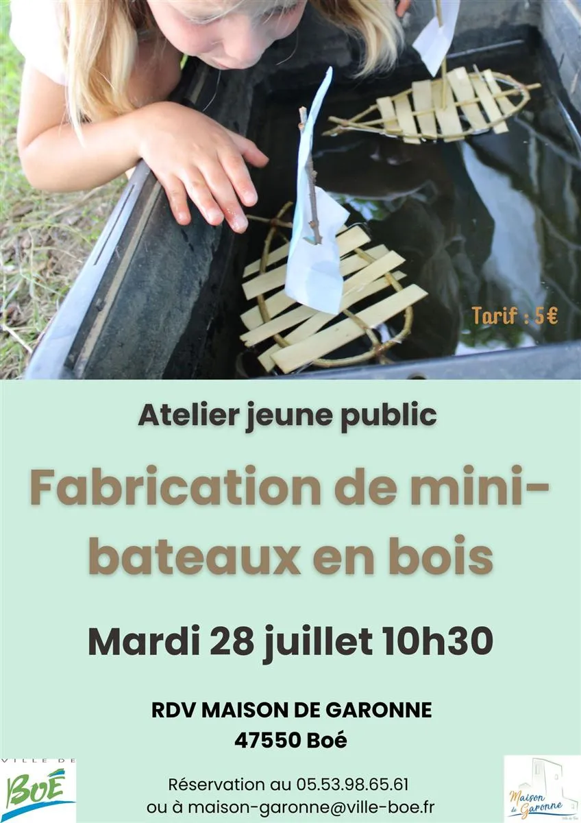 Atelier de fabricatio ... - Crédit: Maison de Garonne | CC BY-NC-ND 4.0