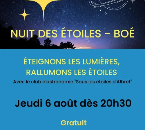 Nuit des étoiles