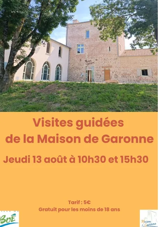 Visite guidée de la M ... - Crédit: maison de garonne | CC BY-NC-ND 4.0