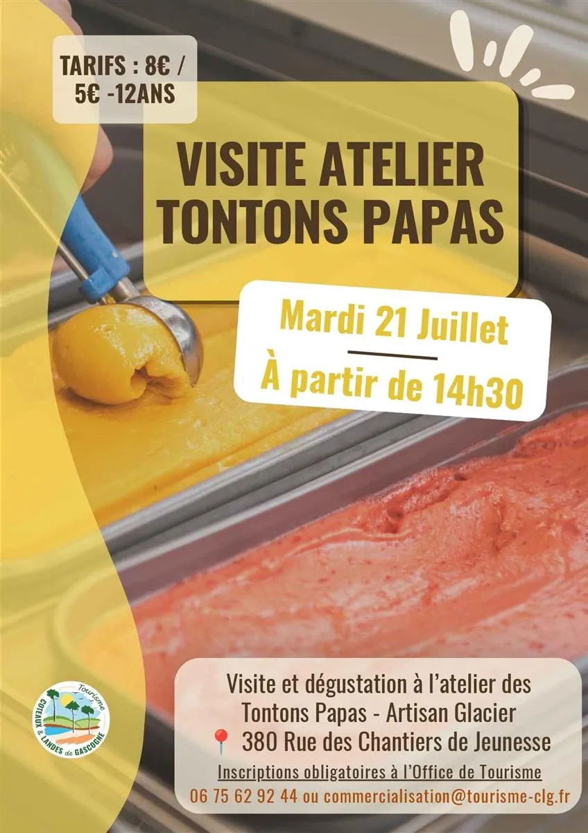 Visite de l'atelier d ... - Crédit: OTCLG | CC BY-NC-ND 4.0