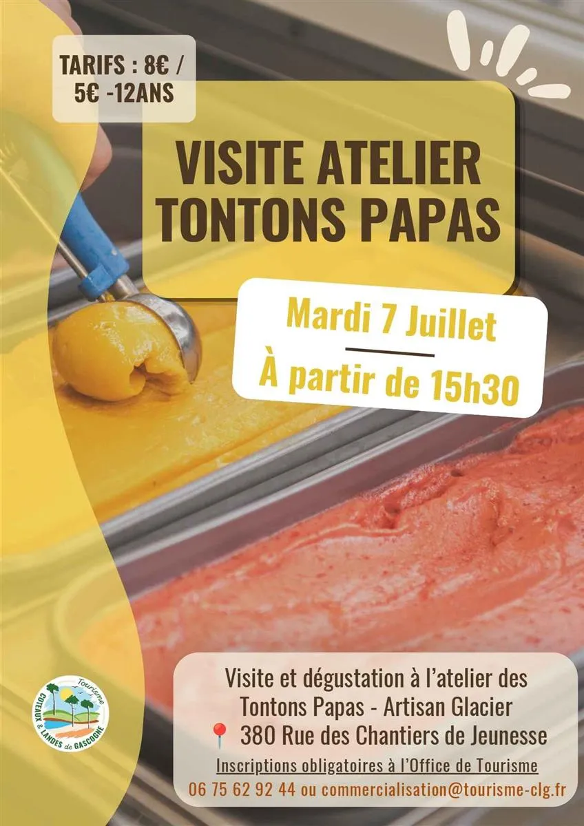 Visite de l'atelier d ... - Crédit: OTCLG | CC BY-NC-ND 4.0