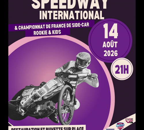 Courses internationale de speedway