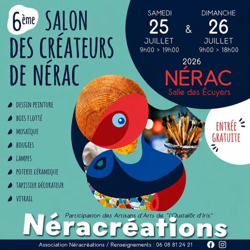 6ème salon des créate ... - Crédit: Néracréations | CC BY-NC-ND 4.0