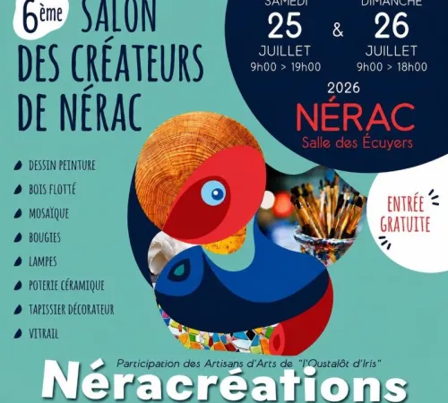 6ème salon des créateurs de Nérac