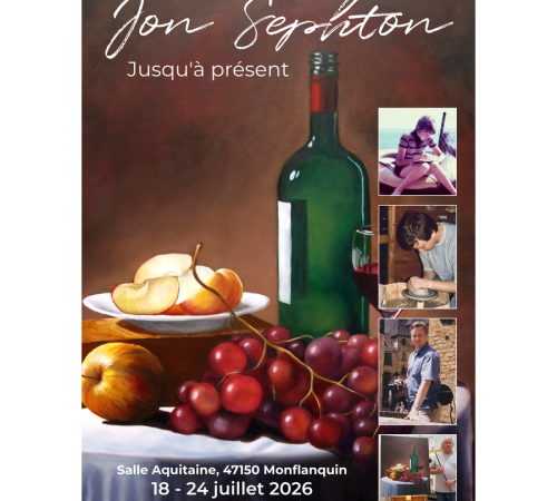 Exposition de l'artiste Jon Sephton