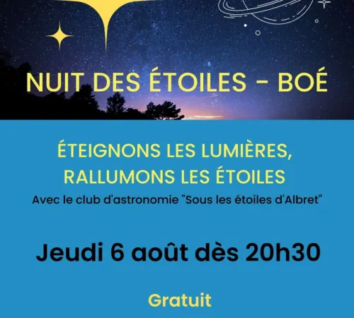 Nuit des étoiles