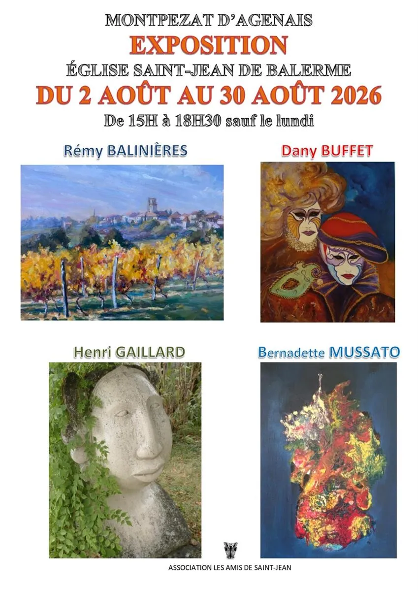 Exposition Montpezat ... - Crédit: Association des amis de St-Jean | CC BY-NC-ND 4.0