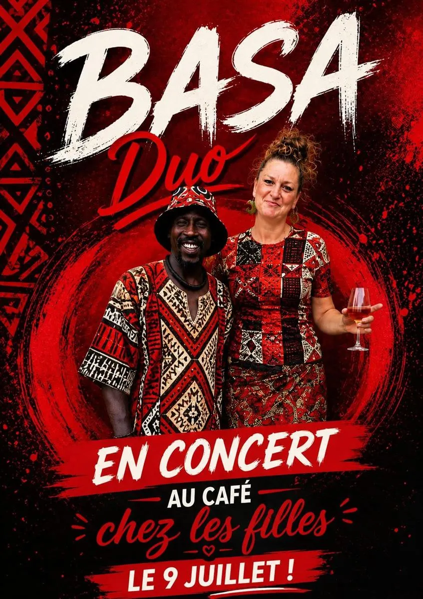 Concert "Basa Duo" au ... - Crédit: commerce chez les filles | CC BY-NC-ND 4.0