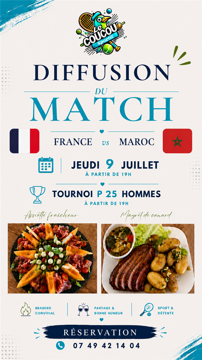 Diffusion match au Co ... - Crédit: coucou sportif | CC BY-NC-ND 4.0