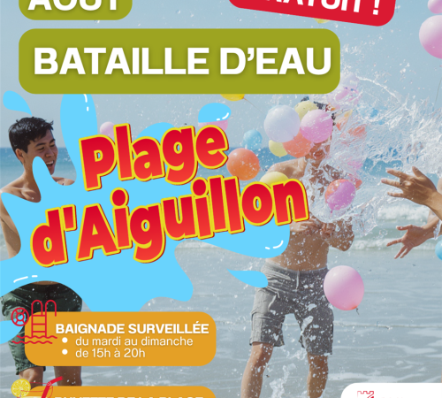 BATAILLE D'EAU GEANTE