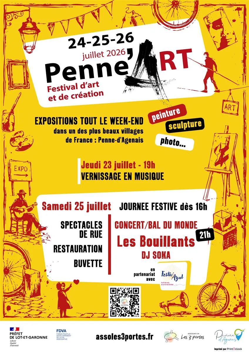 PENNE ART - Crédit: Asso les 3 portes | CC BY-NC-ND 4.0