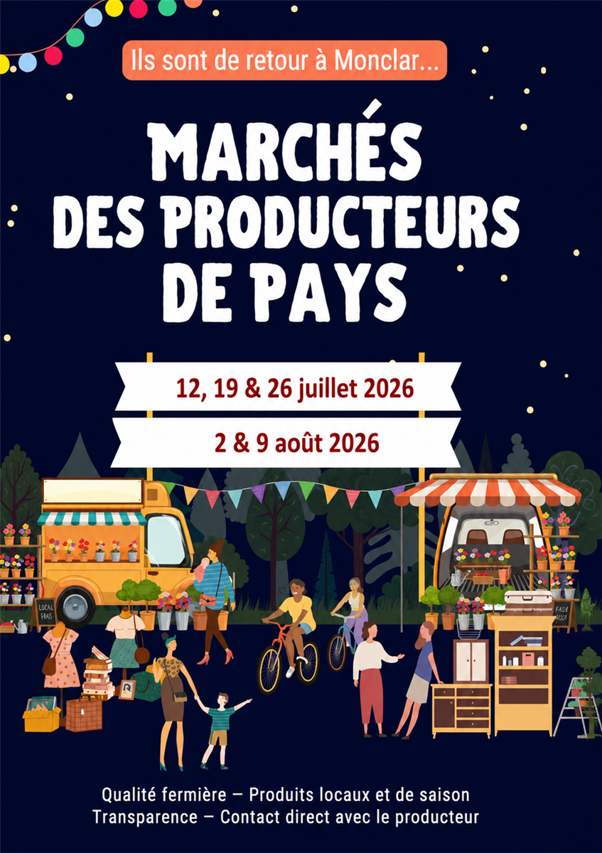 Marché des Producteur ... - Crédit: ©Mairie de Monclar | CC BY-NC-ND 4.0