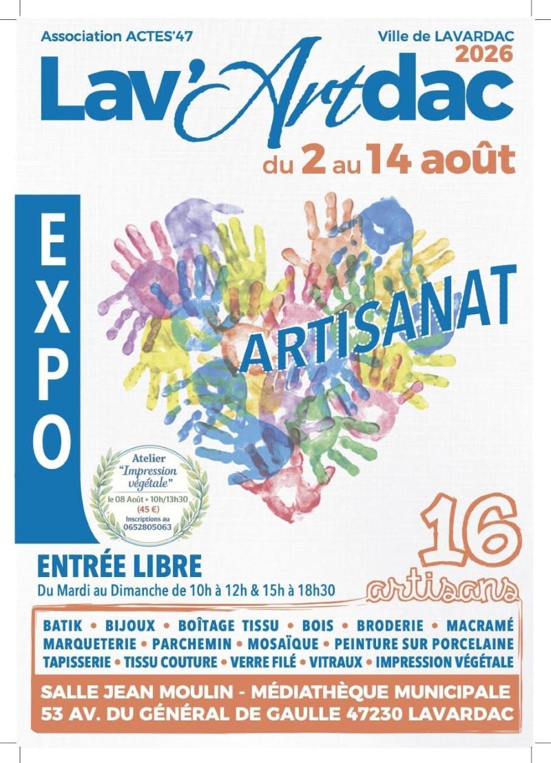 Exposition artisanat ... - Crédit: Atelier 47 | CC BY-NC-ND 4.0