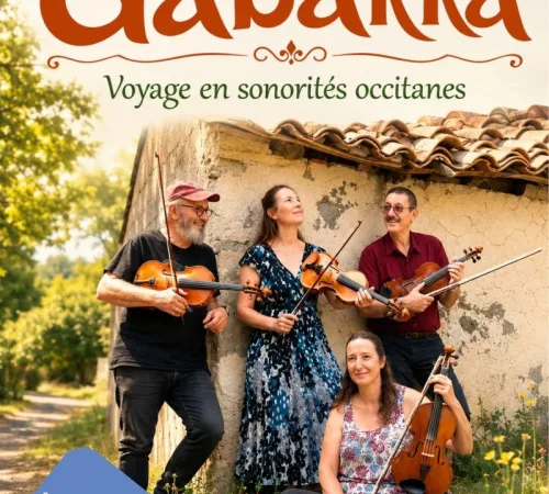 Gabarra en concert au Petit Théâtre de Nérac
