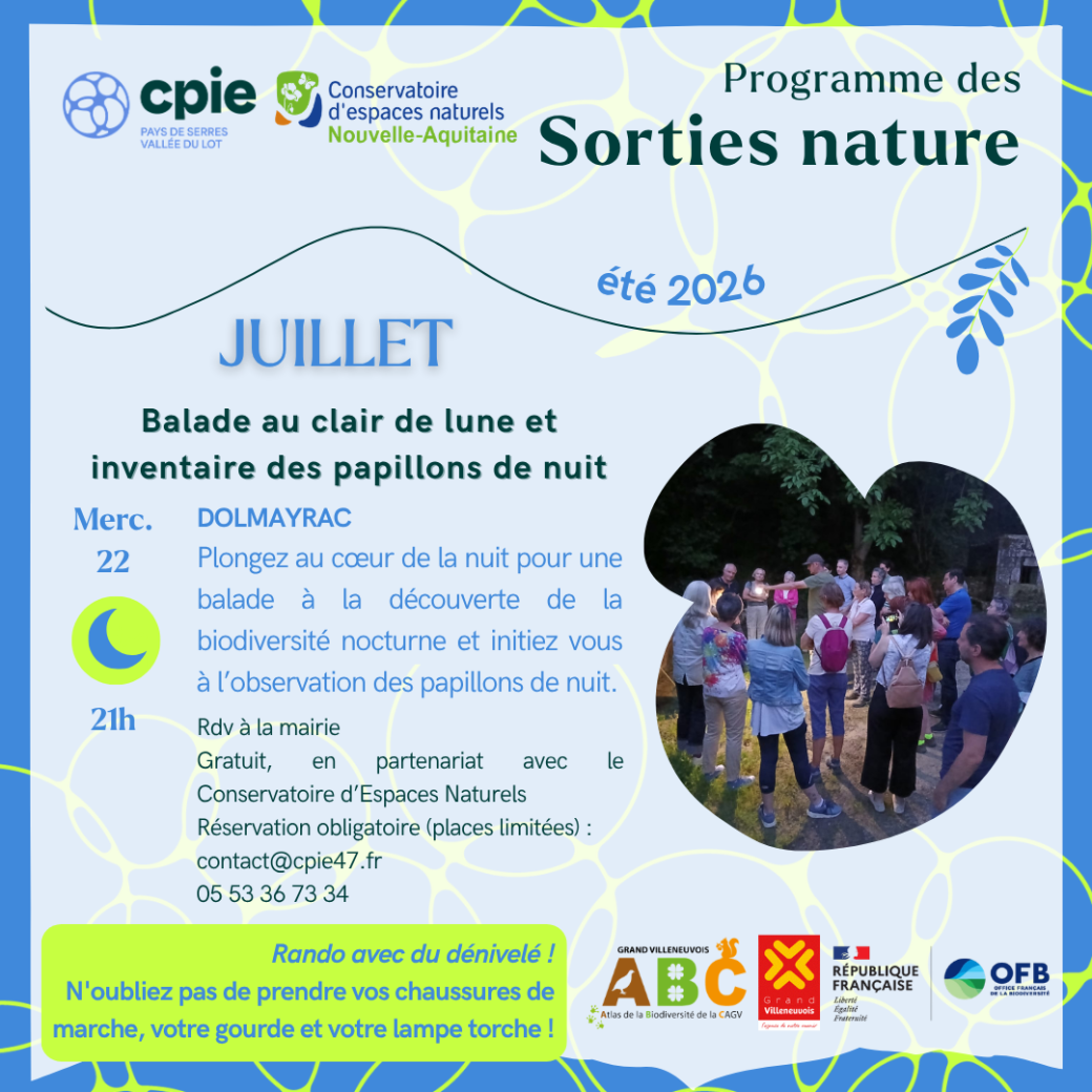 Balade au clair de lu ... - Crédit: CPIE | CC BY-NC-ND 4.0