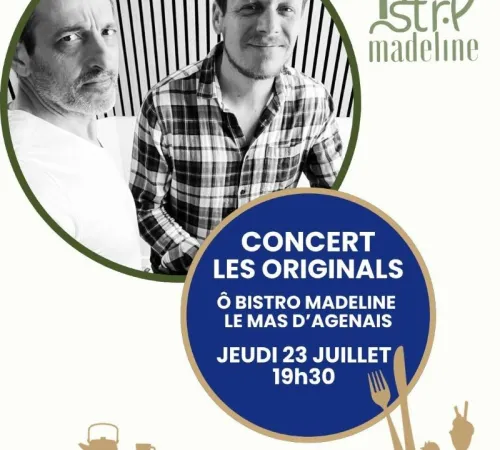 Concert Ô Bistro Madeline - Les Originals