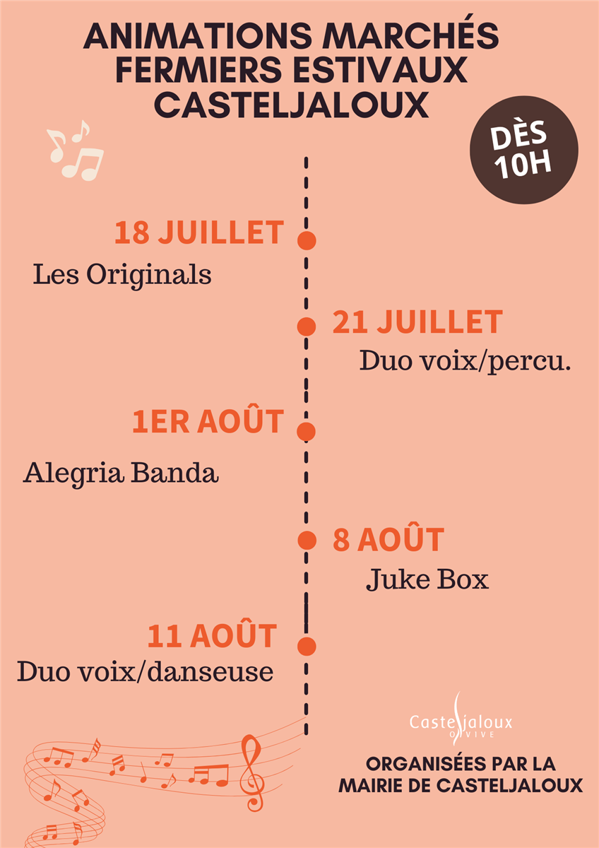 Animation sur le marc ... - Crédit: Mairie de Casteljaloux | CC BY-NC-ND 4.0