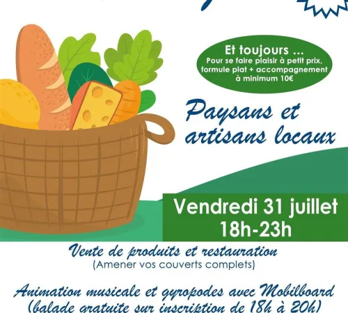 Marché gourmand - Lou Marcat