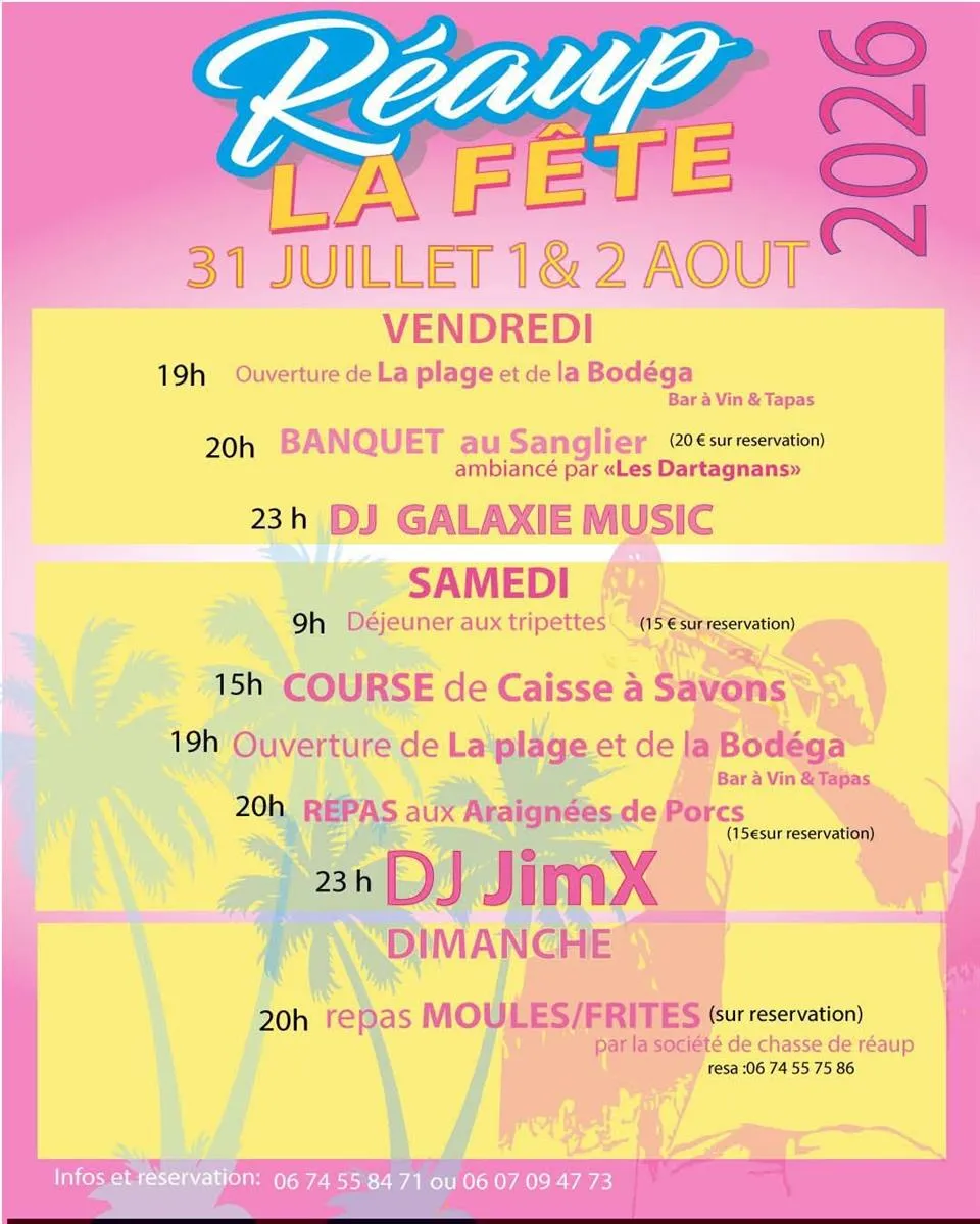 Réaup en fêtes - Crédit: Comité des fêtes de Réaup | CC BY-NC-ND 4.0
